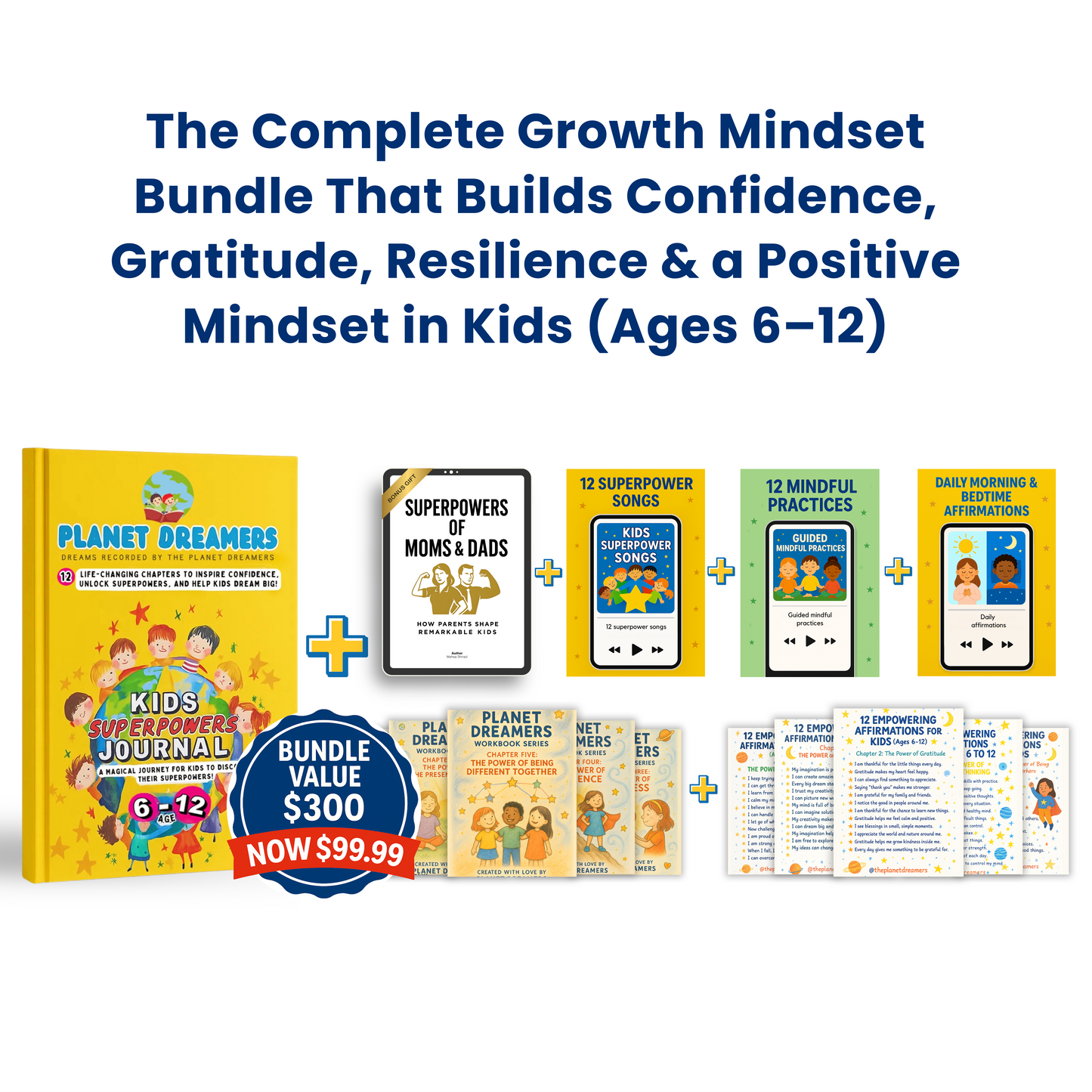 The Planet Dreamers Growth Mindset Journey (A One-Year Adventure That Builds Confidence, Gratitude & Resilience — For Life.)