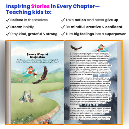 Planet Dreamers: The Growth Mindset Journal for Kids (Ages 6–12) 300+ Illustrated Pages to Build Confidence & Positivity