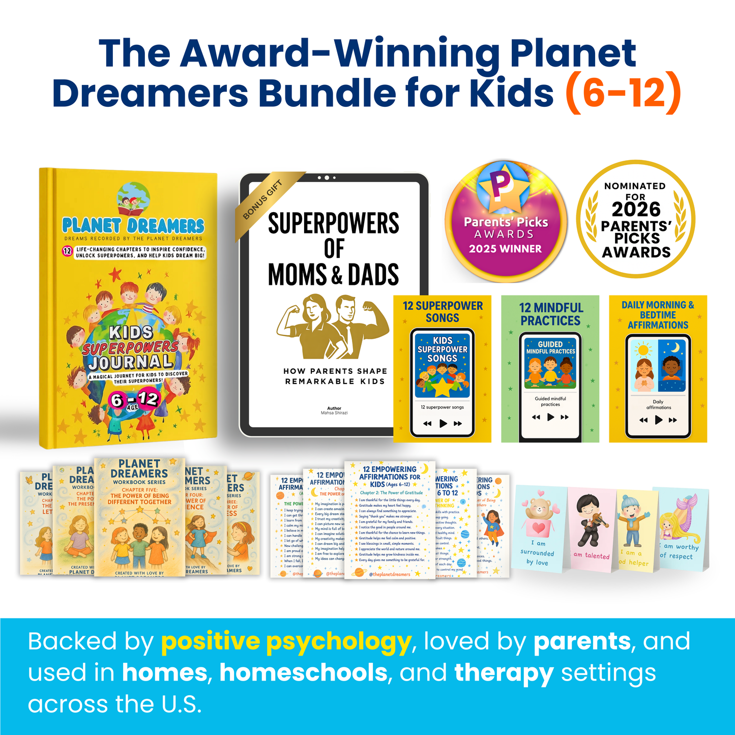 Award-Winning Planet Dreamers Journal Bundle
