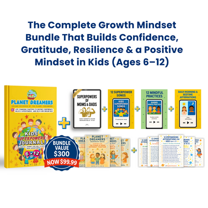 The Planet Dreamers Growth Mindset Journey (A One-Year Adventure That Builds Confidence, Gratitude & Resilience — For Life.)